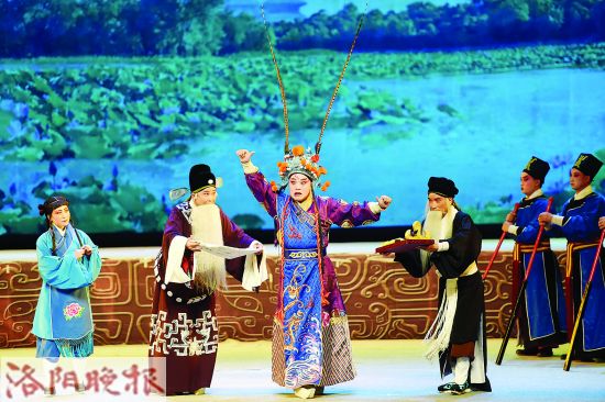 洛阳市“中原文化大舞台”活动首场演出新编曲剧《洛阳令》