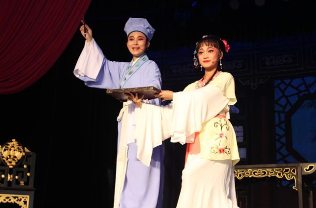 杭州市余杭小百花越剧艺术中心青春版《唐伯虎点秋香》