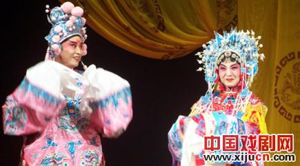 北京凌空评剧团上演评剧《打金枝》