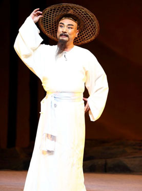 长安大戏院今天日演出豫剧《斗笠县令》