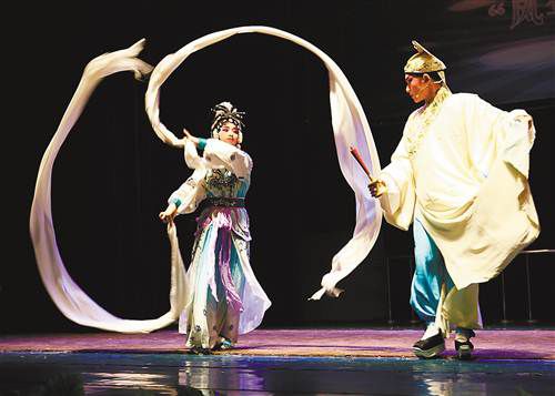 重庆市文化艺术职业学院川剧班30位学生期末大考