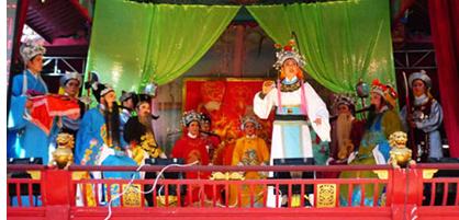 北仑坝头群乐越剧团送戏下乡演出