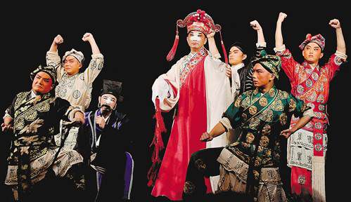 重庆市川剧院带来的&ldquo;渝州大舞台&rdquo;下基层演出