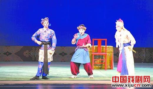 中法联合排演京剧《司卡班的诡计》