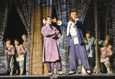 豫剧《秦豫情》在西安广电大剧院演出