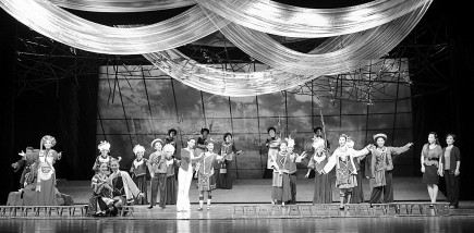 鄞州越剧团打造新编越剧现代戏《孔雀西南飞》