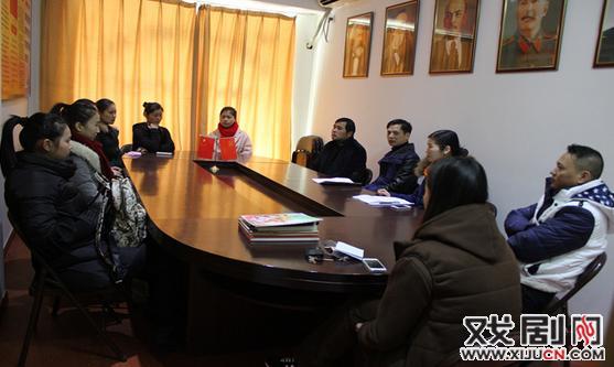 余杭小百花迎省艺校毕业生应聘考试