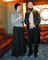 史依弘、王珮瑜向票友们传授京剧绝学