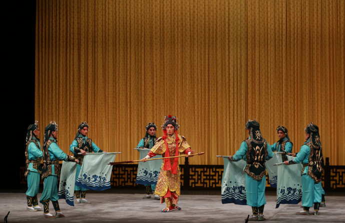 京剧《虹桥赠珠》孙伟