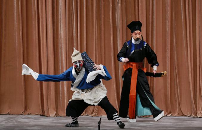 京剧《时迁偷鸡》郝杰 朱何吉