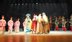 李树建领军河南省豫剧二团演出