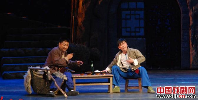 兰州市豫剧团演出现代豫剧《山月》