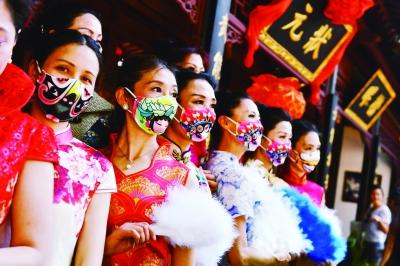&ldquo;京剧口罩&rdquo;为第八届中国京剧艺术节造势