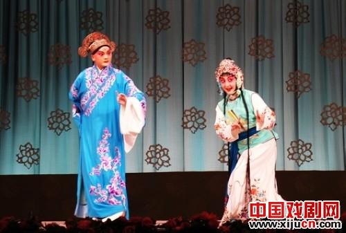 京剧《桃花村》演绎了一段阴错阳差、充满逗笑的欢喜姻缘