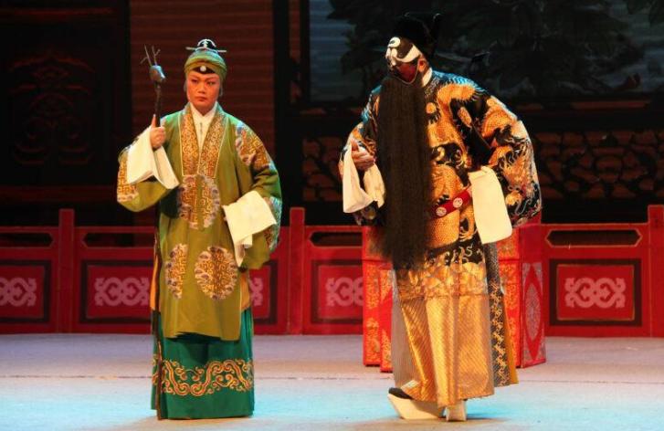 陕西省2015年文化惠民演出京剧专场走进山城汉阴