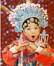 孔莹《梨园春》年龄最小总冠军