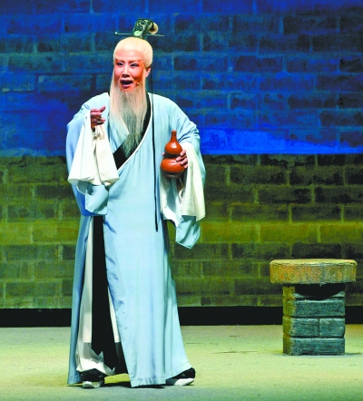 谢涛&ldquo;不要低估现在的年轻人对戏曲的喜爱&rdquo;晋剧《傅山进京》首次走进武汉