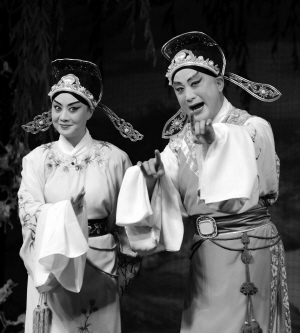 李胜素与叶派&ldquo;第一小生&rdquo;江其虎联袂主演《柳荫记》