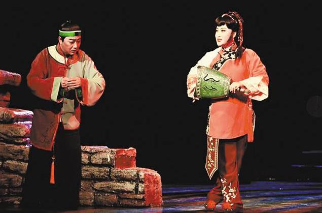 四川省川剧院打造的川剧《铎声阵阵》巡演到渝