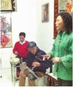 常震衡和他的家庭京剧团