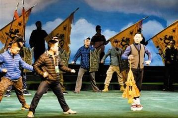 天津京剧院《康熙大帝》备战第11届中国艺术节