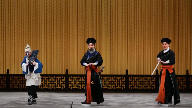 京剧《时迁偷鸡》郝杰 朱何吉