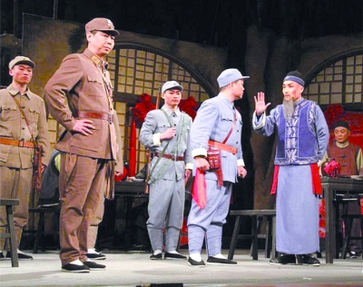 现代京剧《老倔头"斗酒"传奇》开启巡演