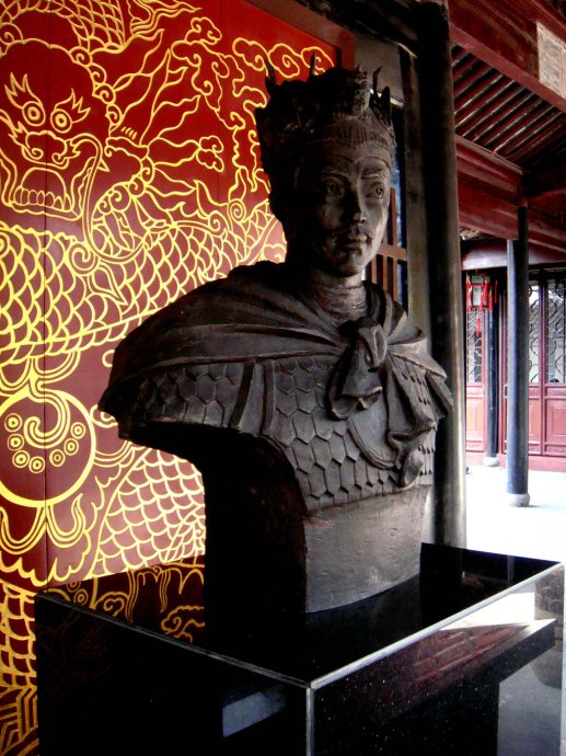 苏州忠王府李秀成.铜像