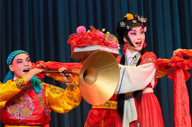 川剧大师刘成基表演艺术专场演出川剧《鸳鸯谱》