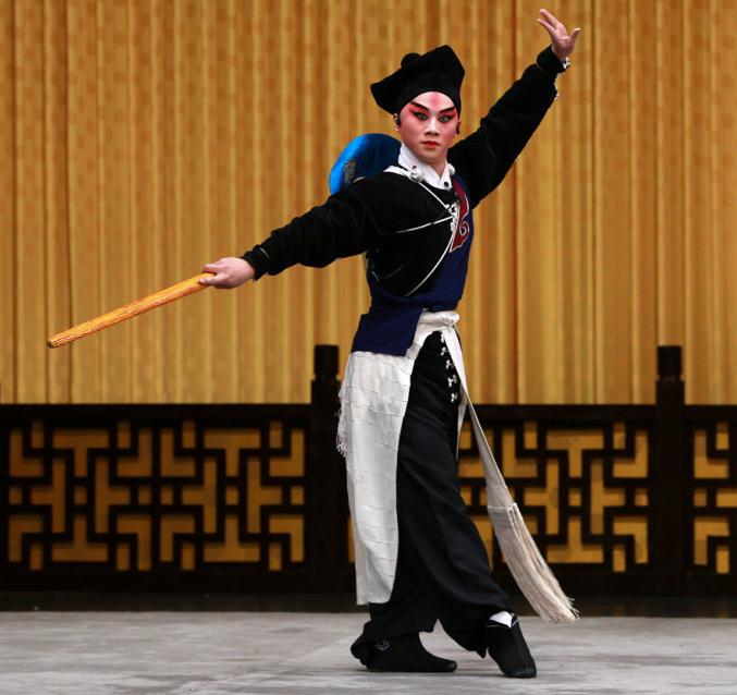 京剧《石秀探庄》孙亚军饰演石秀