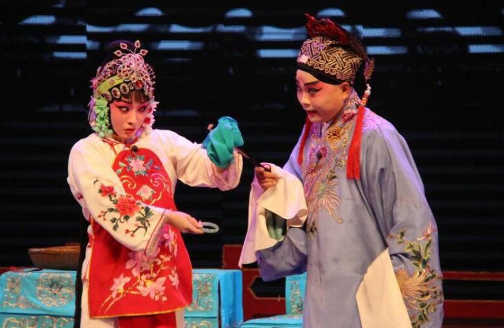 陕西省2015年文化惠民演出京剧专场走进山城汉阴