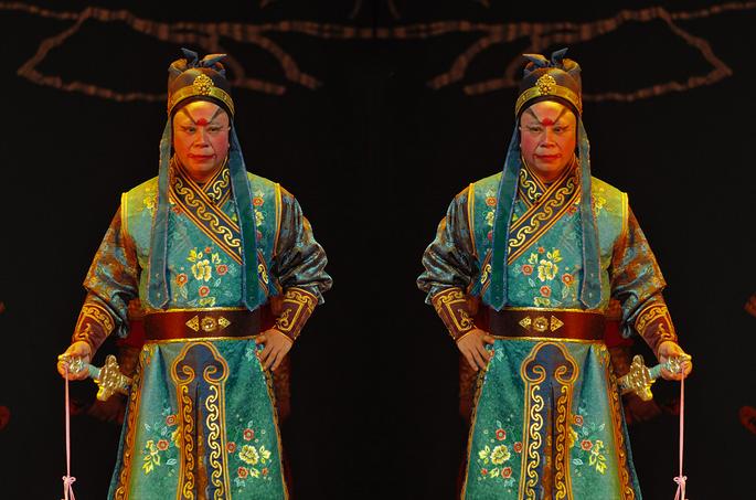 川剧净角：谯绍富