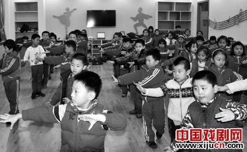 京剧已成为纬十路小学的&ldquo;特色名片&rdquo;