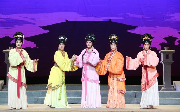 平顶山市戏剧研究中心豫剧院排练演出新编历史故事剧《薄姬》