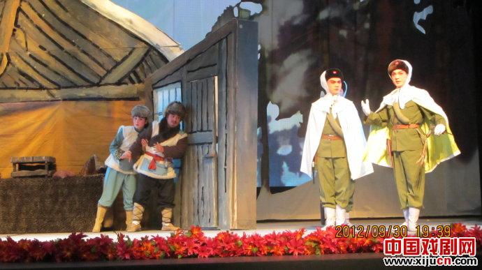 黑龙江京剧院在绍兴演出《智取威虎山》