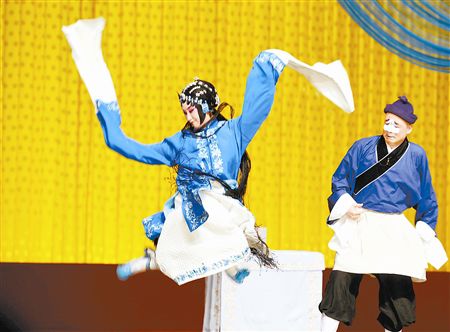 天津京剧院&ldquo;梅花惠民&rdquo;演出程派名剧《六月雪》