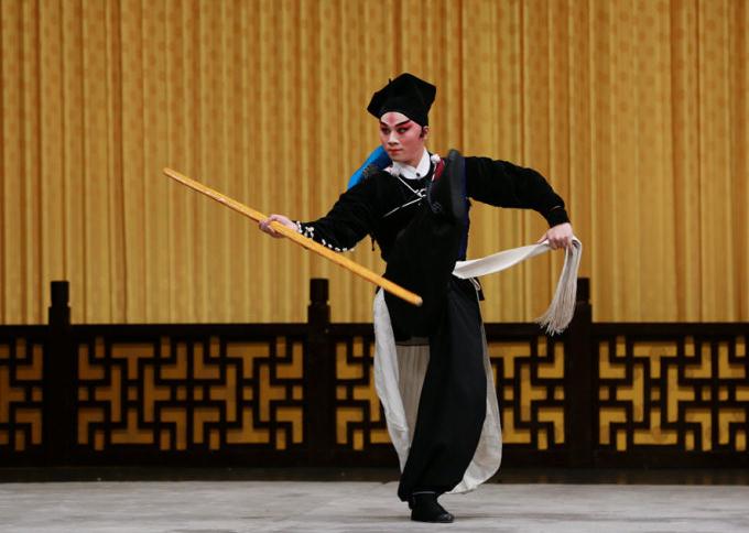 京剧《石秀探庄》孙亚军饰演石秀