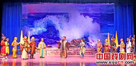 天宝评剧艺术团演出新编历史评剧《白狼山之战&mdash;&mdash;曹操征乌桓》