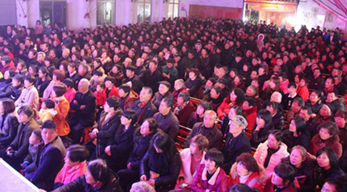 余杭小百花大溪演出热力开锣