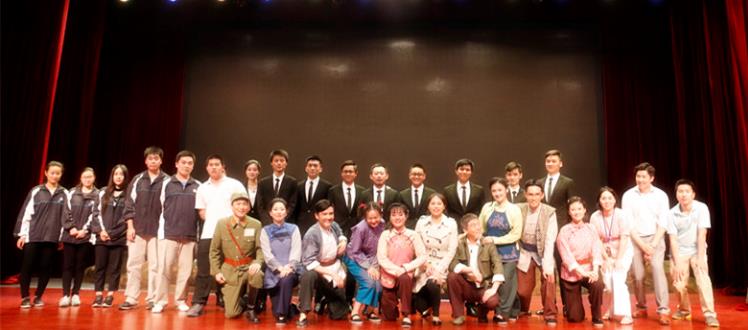 文化传承、历史使命&mdash;&mdash;港湾校区举行国家非物质文化遗产（沪剧）教学辅导传承基地揭牌