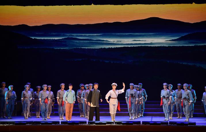 蒋文端领衔主演 粤剧《山乡风云》