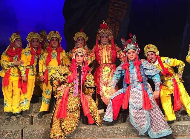 茂名袂花春蕾小学教育楼落成庆典演出