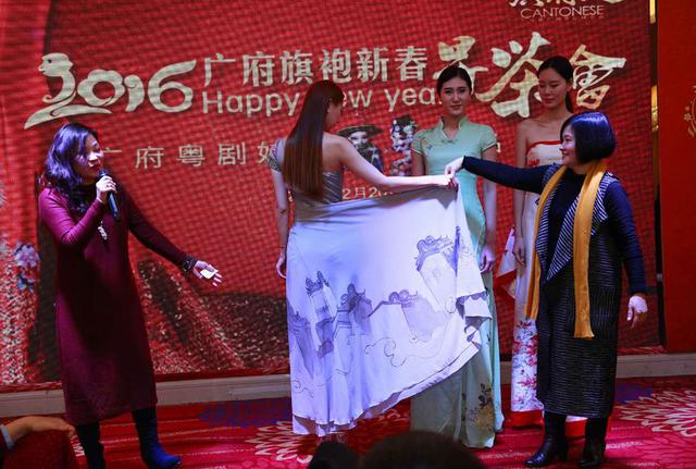 2016广府旗袍新春早茶会暨广府粤剧娃娃命名仪式