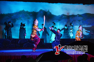 大型原创抗倭历史故事粤剧《决斗热水滩》成功首演