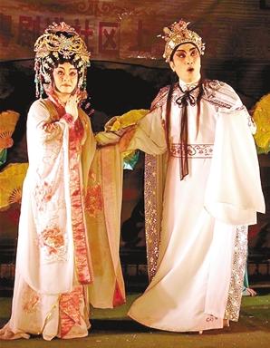 万丰粤剧团演出折子戏《武松与潘金莲》