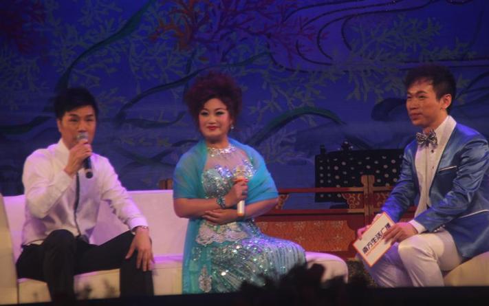 
著名粤剧文武生，省粤剧院二团郭建华先生，也是叶蓓的新搭档
