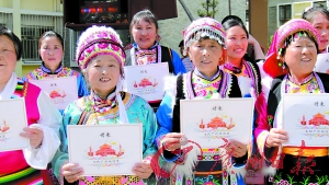粤剧《花田会》唱进汶川