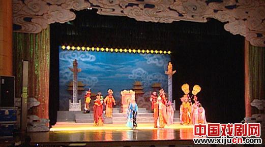 长安业余粤剧团演出大型神话粤剧《三界》