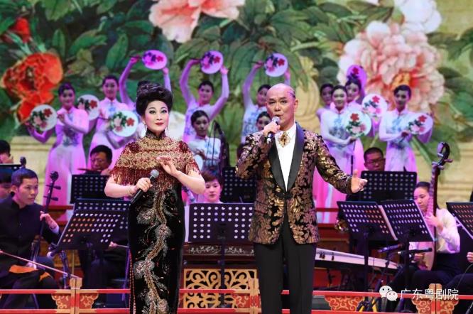 2018粤剧新年盛会，丁凡、蒋文端以曲传情