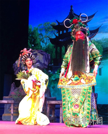 粤剧《关公月下释貂蝉》